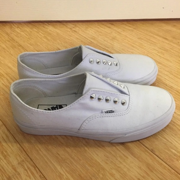 vans studded slip on